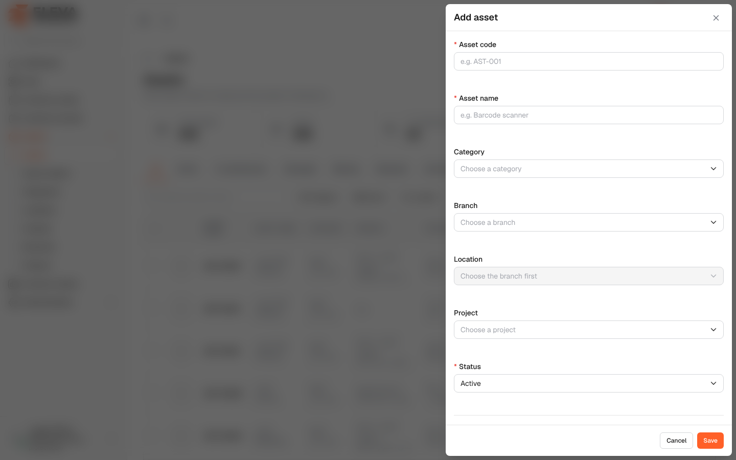 Add asset