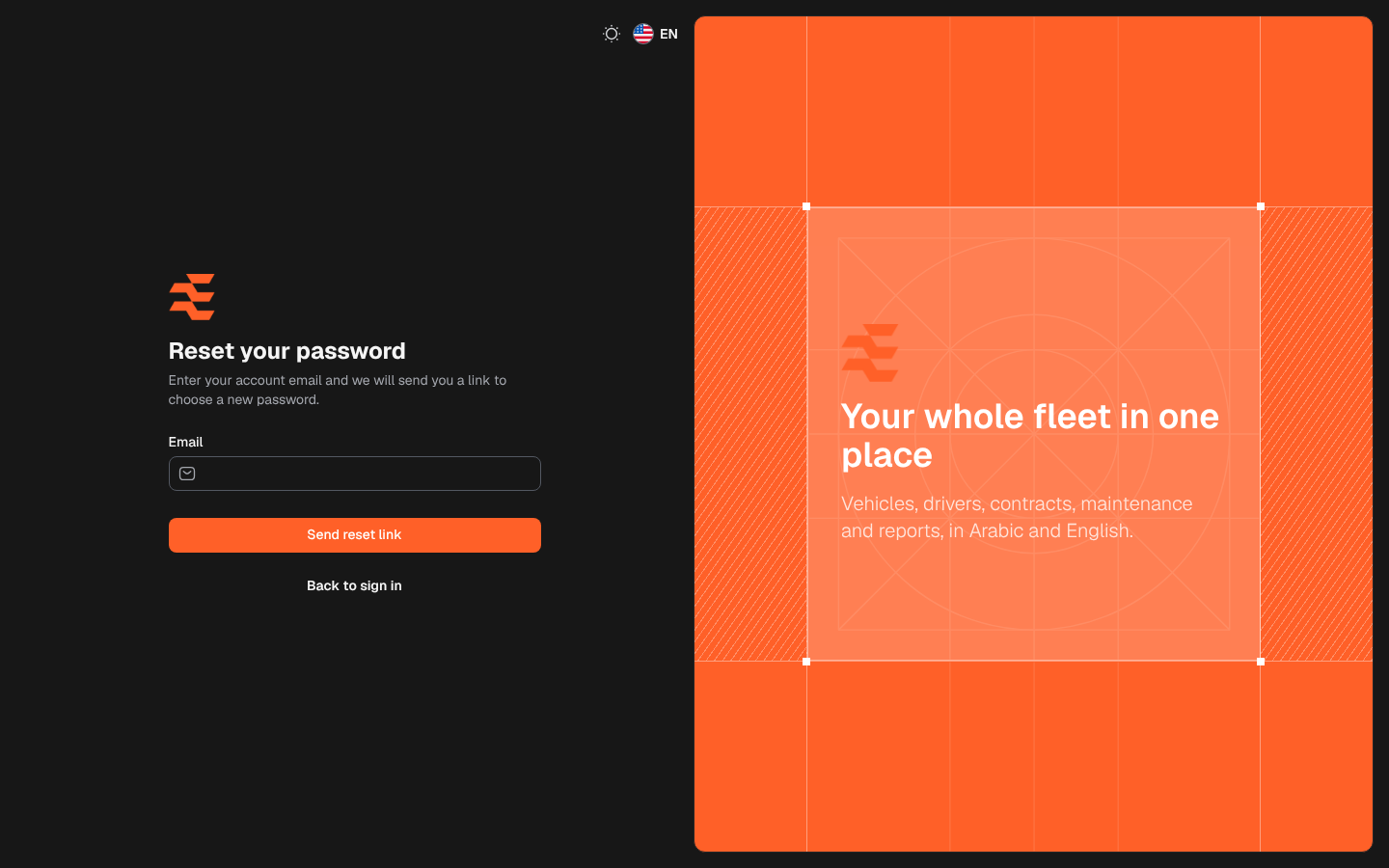 Forgot password