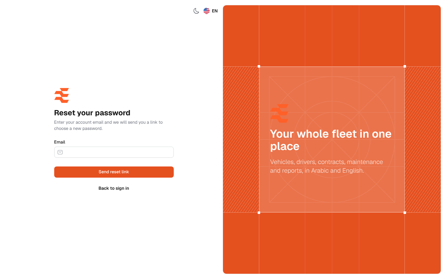 Forgot password