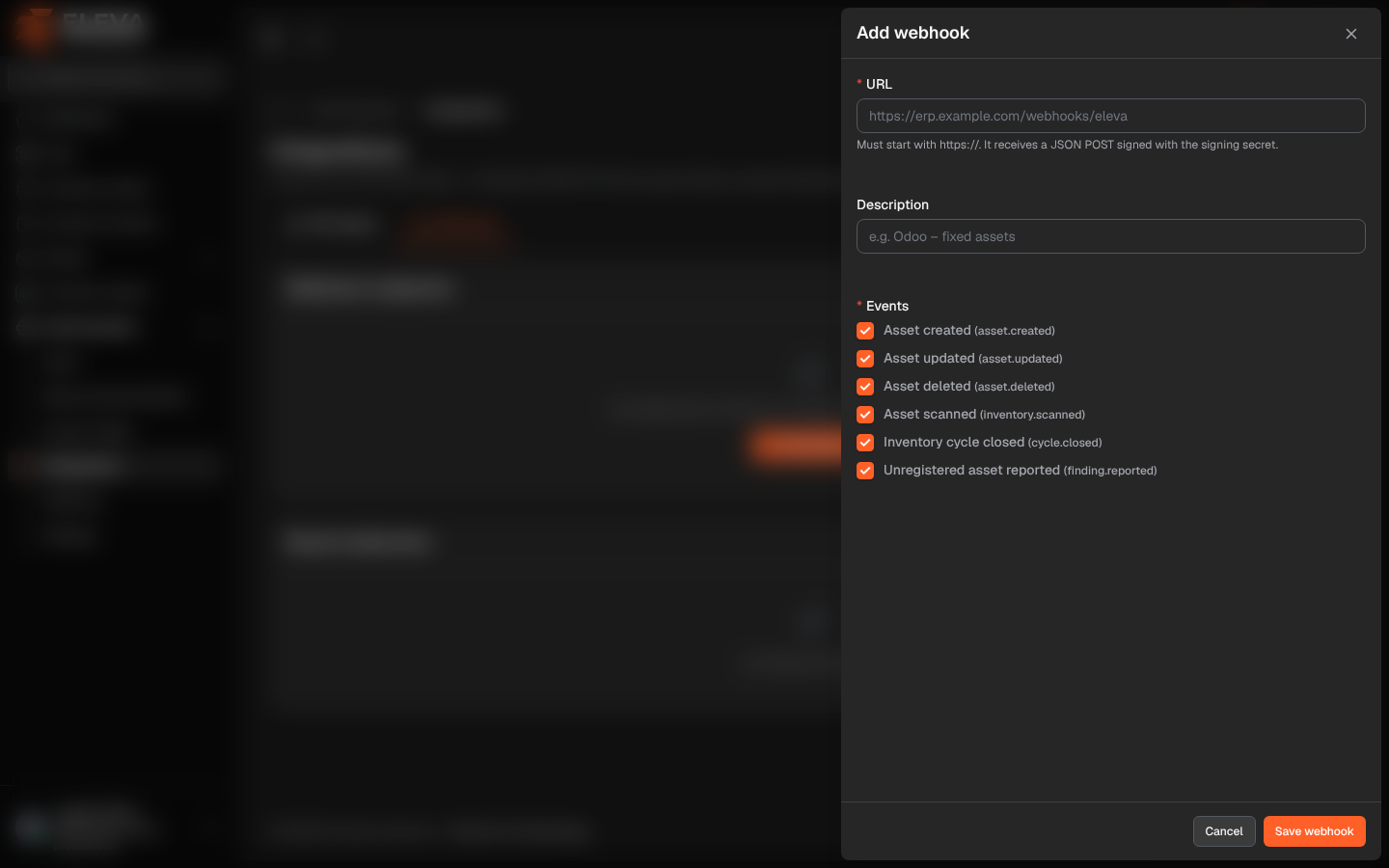 Add webhook