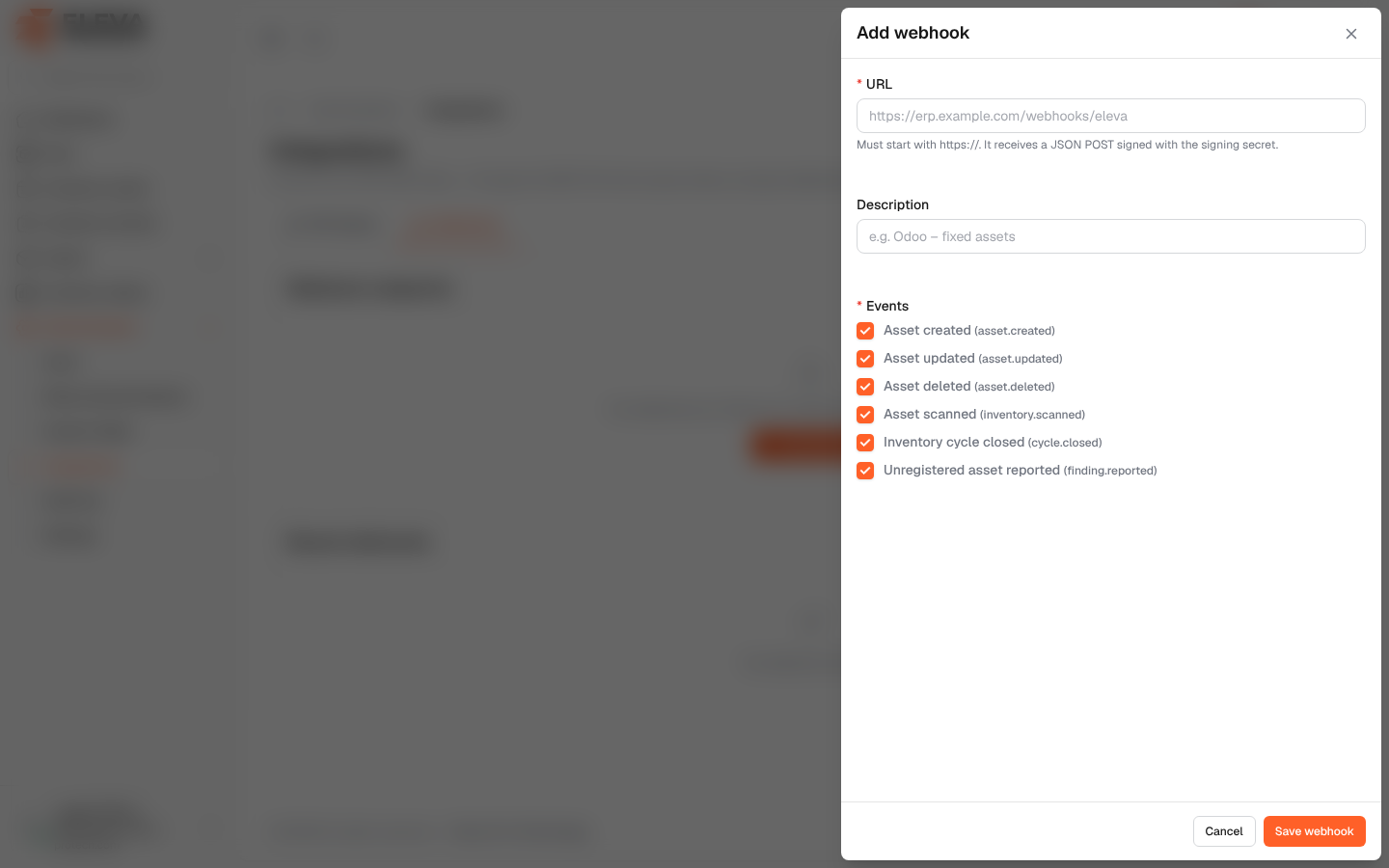 Add webhook