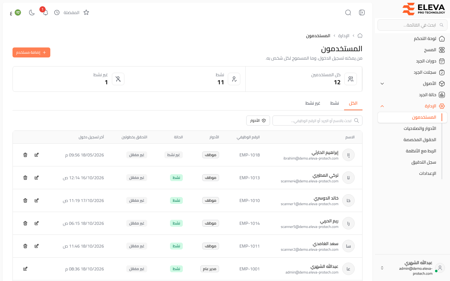 المستخدمون