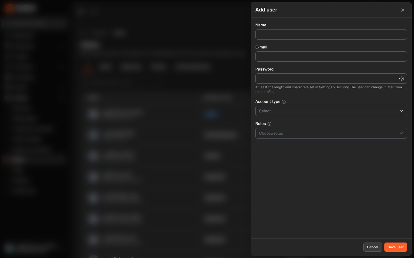 Add user