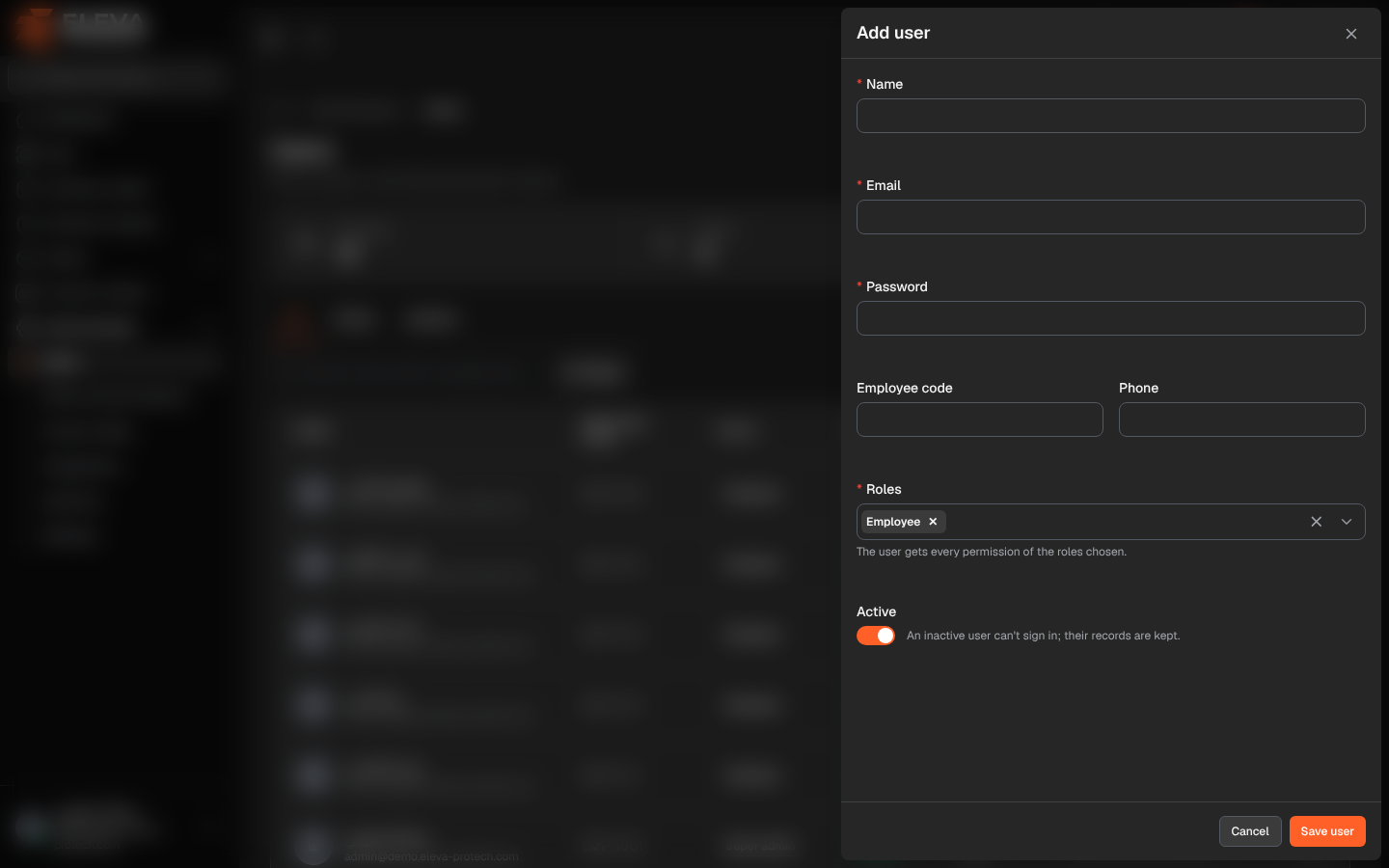 Add user
